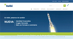 Desktop Screenshot of kolbi.es